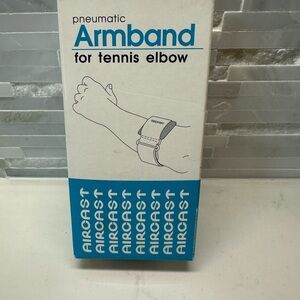 Pneumatic Armband for Tennis Elbow - White